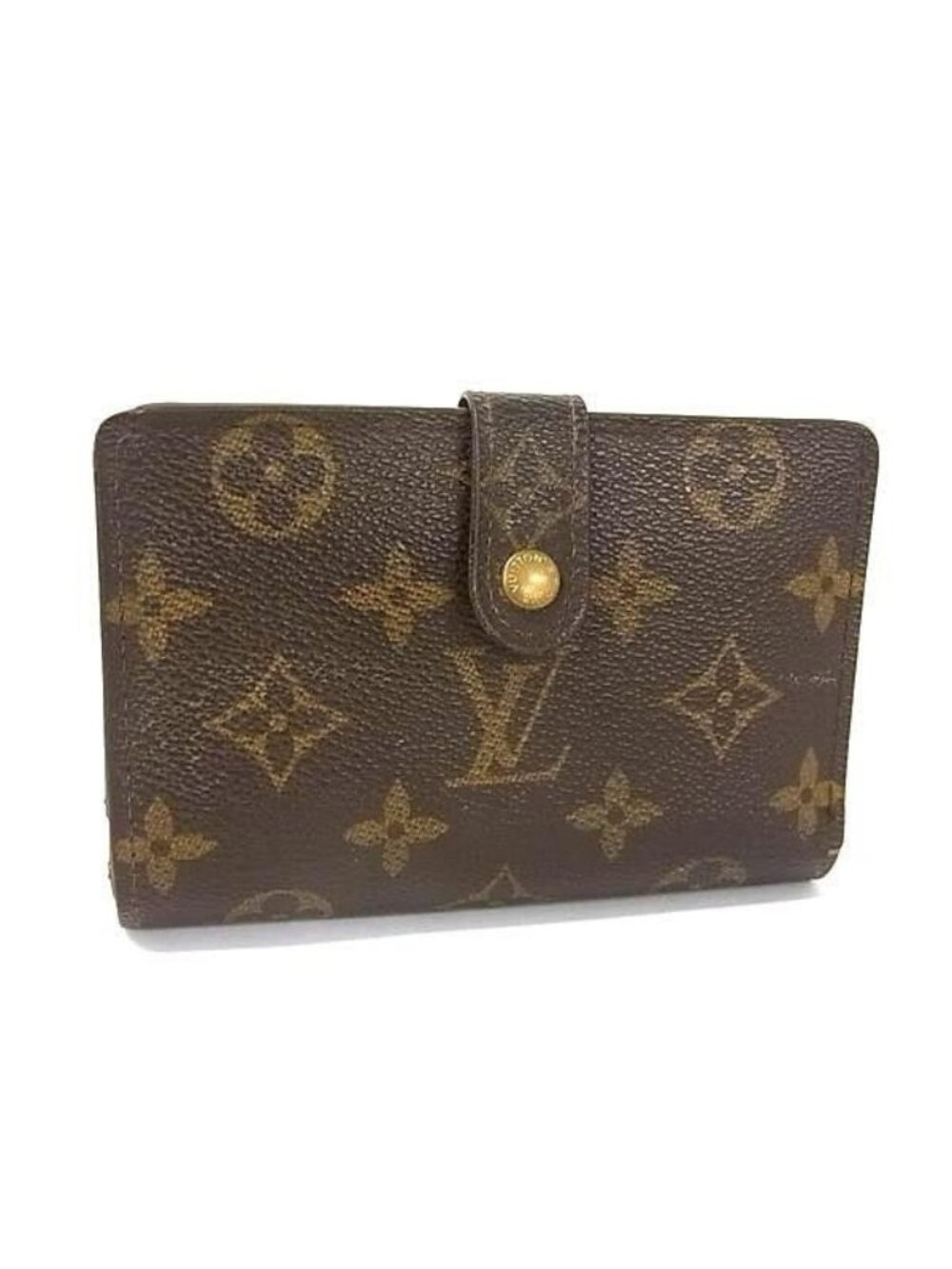 Louis Vuitton Bifold Wallet Porte-Monnaie Viet Viennois Brown Monogram
